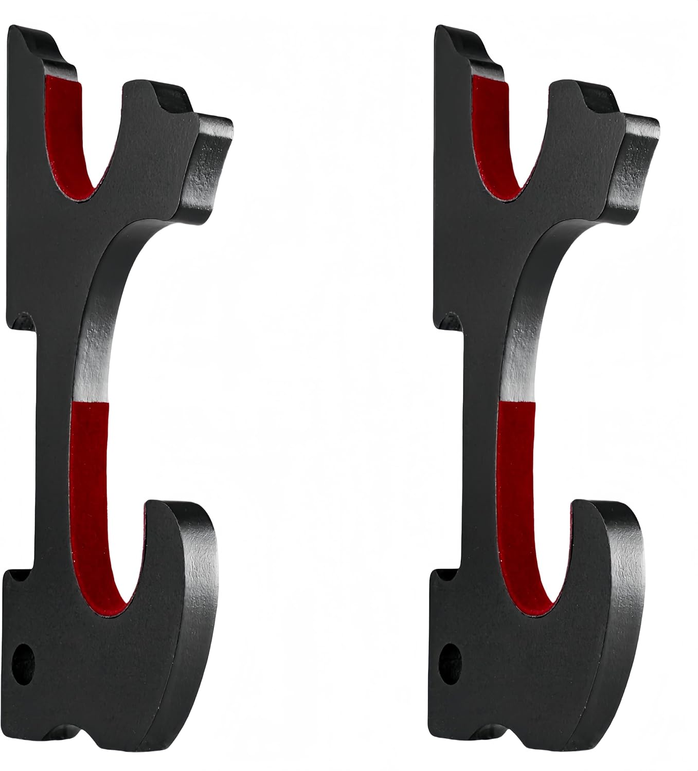 Eforlife 2/Set Sword Hook Wall Mount Samurai Sword Hanger Display Holder Adjustable for Katana Wakizashi Tanto Genji Sword Weapon Rack